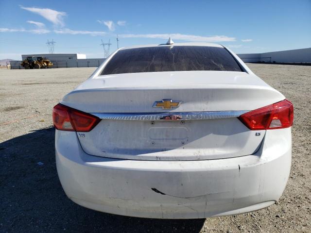 2G1115S31G9140024 - 2016 CHEVROLET IMPALA LT WHITE photo 6