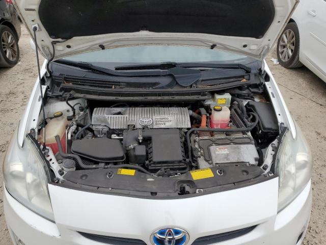 JTDKN3DU0A0010005 - 2010 TOYOTA PRIUS WHITE photo 11