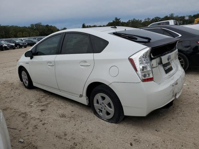 JTDKN3DU0A0010005 - 2010 TOYOTA PRIUS WHITE photo 2