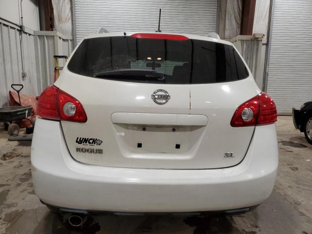 JN8AS58T18W302842 - 2008 NISSAN ROGUE S WHITE photo 6