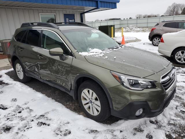 4S4BSAFC8K3210918 - 2019 SUBARU OUTBACK 2.5I PREMIUM GREEN photo 4