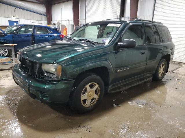 1GNDT13S522345633 - 2002 CHEVROLET TRAILBLAZE GREEN photo 1