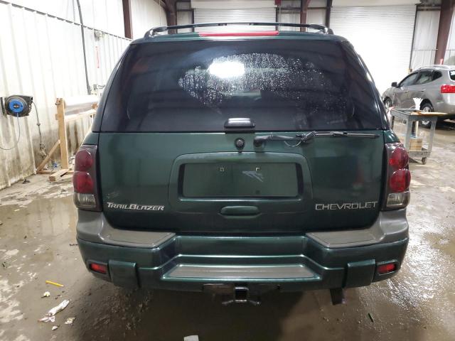 1GNDT13S522345633 - 2002 CHEVROLET TRAILBLAZE GREEN photo 6