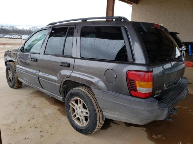 1J4GW48S54C316924 - 2004 JEEP GRAND CHER LAREDO GRAY photo 2