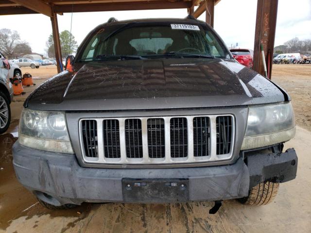 1J4GW48S54C316924 - 2004 JEEP GRAND CHER LAREDO 灰色 照片 5