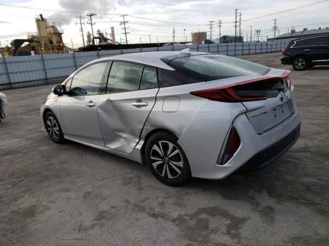 JTDKARFP7J3101079 - 2018 TOYOTA PRIUS PRIM Silber Foto 2