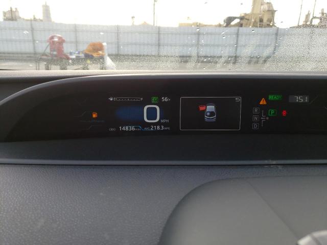 JTDKARFP7J3101079 - 2018 TOYOTA PRIUS PRIM Silber Foto 9