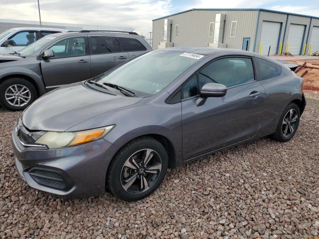 2HGFG3B81FH526752 - 2015 HONDA CIVIC EX GRAY photo 1