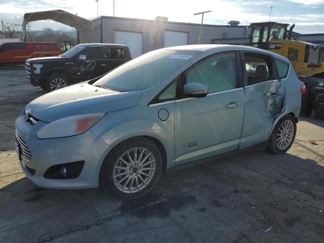 1FADP5CU3EL520231 - 2014 FORD C-MAX PREMIUM BLUE photo 1