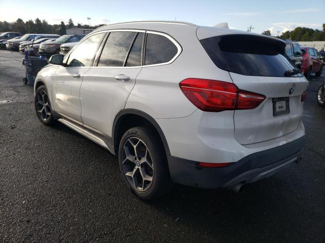 WBXHU7C3XJ5H44365 - 2018 BMW X1 SDRIVE2 WHITE photo 2