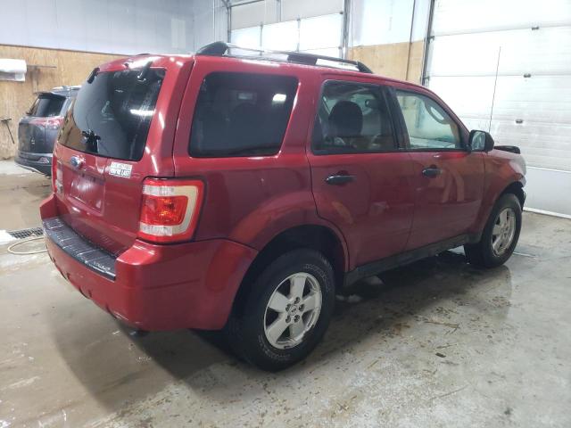 1FMCU9DGXAKB09693 - 2010 FORD ESCAPE XLT RED photo 3