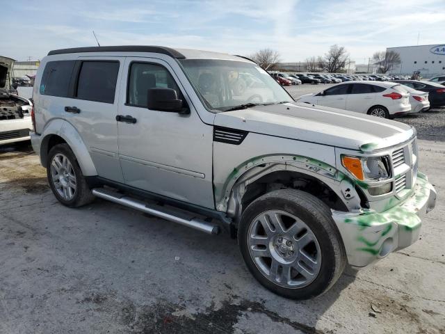 1D4PT4GX7BW528878 - 2011 DODGE NITRO HEAT SILVER photo 4