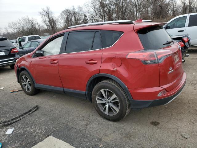 JTMWFREV8GJ068519 - 2016 TOYOTA RAV4 XLE RED photo 2