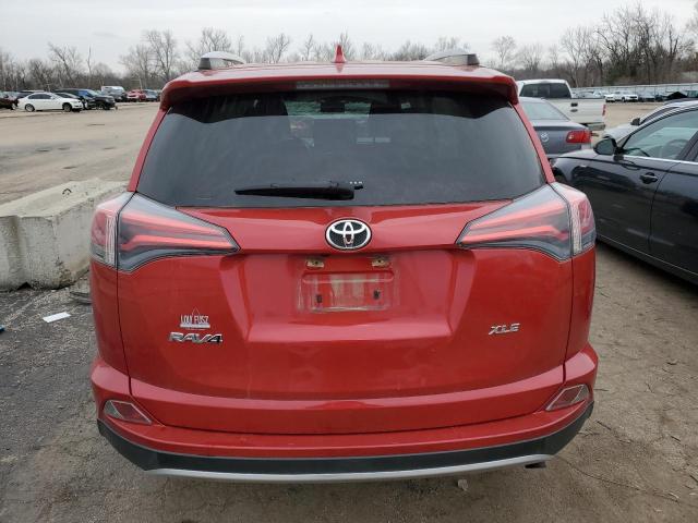 JTMWFREV8GJ068519 - 2016 TOYOTA RAV4 XLE RED photo 6