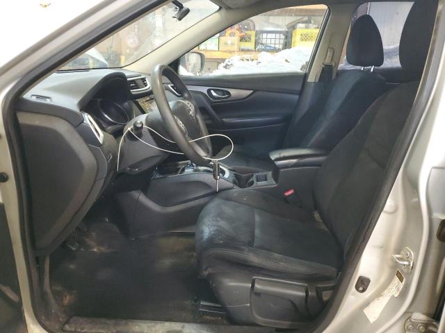 5N1AT2MV9EC842611 - 2014 NISSAN ROGUE S SILVER photo 7