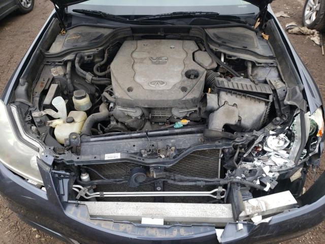 JNKAY01F78M652259 - 2008 INFINITI M35 BASE GRAY photo 11