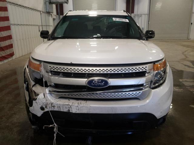 1FMHK7D87CGA48205 - 2012 FORD EXPLORER XLT WHITE photo 5