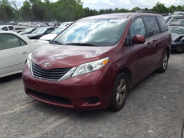 5TDKA3DC4CS014772 - 2012 TOYOTA SIENNA BASE  photo 2