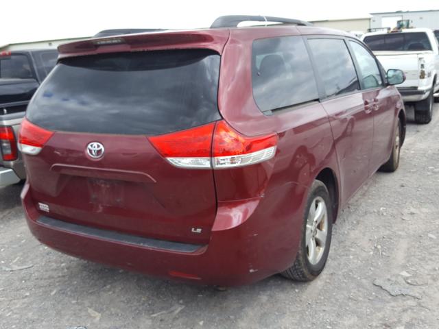 5TDKA3DC4CS014772 - 2012 TOYOTA SIENNA BASE  photo 4