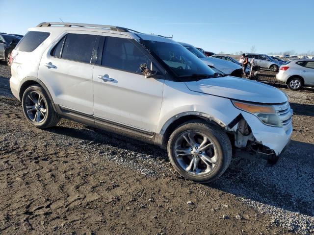 1FMHK7F85BGA30314 - 2011 FORD EXPLORER LIMITED WHITE photo 4