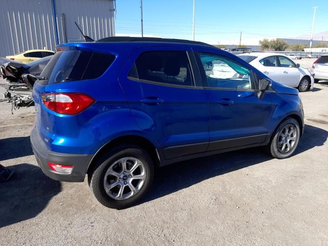 MAJ3S2GE8LC390777 - 2020 FORD ECOSPORT SE BLUE photo 3