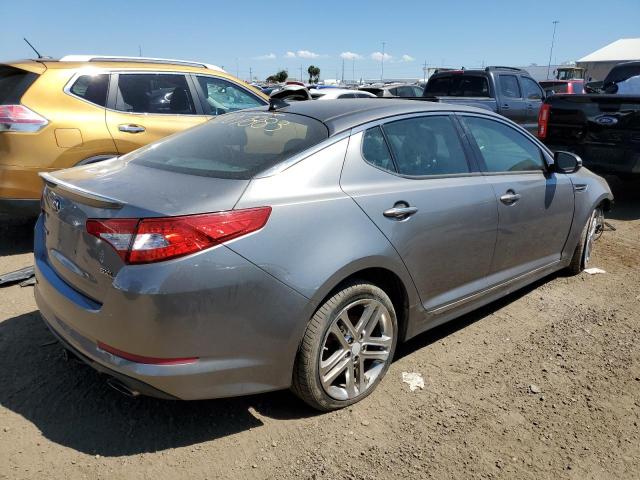 5XXGR4A60DG108749 - 2013 KIA OPTIMA SX CHARCOAL photo 3