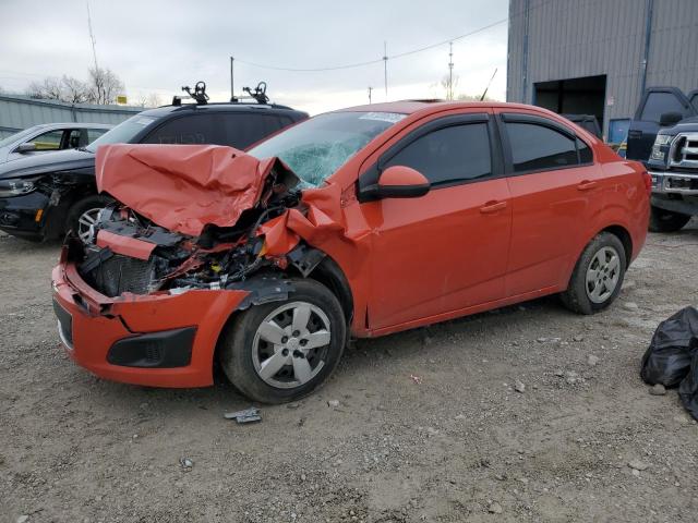 1G1JB5SH0D4142516 - 2013 CHEVROLET SONIC LS Narıncı foto 1
