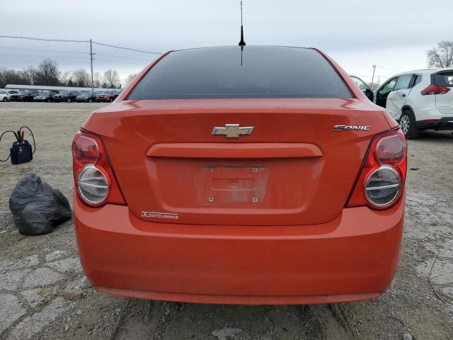 1G1JB5SH0D4142516 - 2013 CHEVROLET SONIC LS Narıncı foto 6