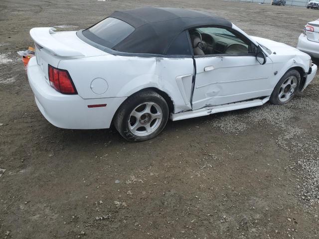 1FAFP44604F201563 - 2004 FORD MUSTANG WHITE photo 3