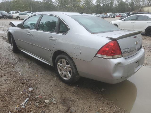 2G1WB5EK3A1265909 - 2010 CHEVROLET IMPALA LT SILVER photo 2