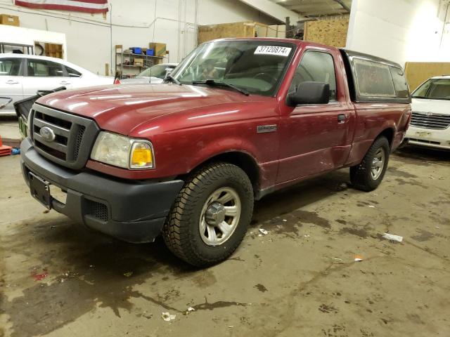 1FTYR10D67PA20580 - 2007 FORD RANGER RED photo 1