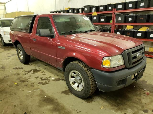 1FTYR10D67PA20580 - 2007 FORD RANGER RED photo 4