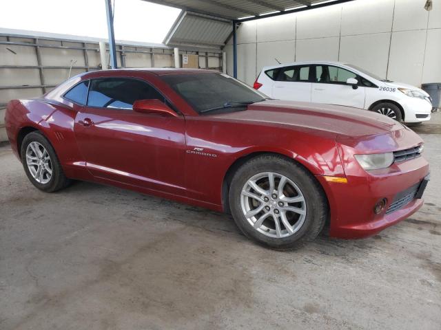 2G1FE1E36E9152908 - 2014 CHEVROLET CAMARO LS RED photo 4