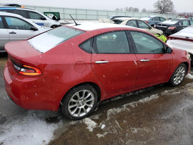 1C3CDFCA9DD298575 - 2013 DODGE DART LIMITED RED photo 3