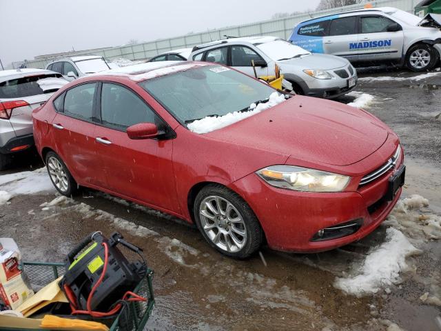 1C3CDFCA9DD298575 - 2013 DODGE DART LIMITED RED photo 4