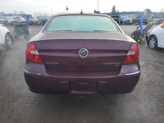 2G4WC582071176982 - 2007 BUICK LACROSSE CX RED photo 6