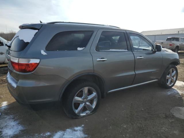 1C4RDJEG3CC125973 - 2012 DODGE DURANGO CITADEL GRAY photo 3