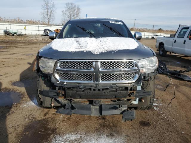 1C4RDJEG3CC125973 - 2012 DODGE DURANGO CITADEL GRAY photo 5