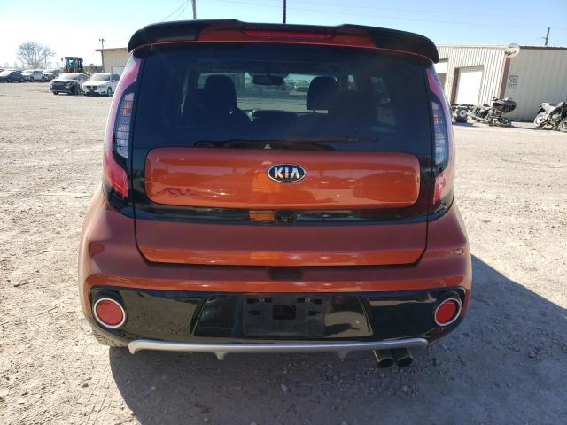 KNDJX3AA4J7591290 - 2018 KIA SOUL ! ORANGE photo 6