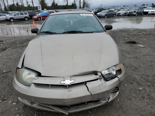 1G1JC12F537115250 - 2003 CHEVROLET CAVALIER BROWN photo 5