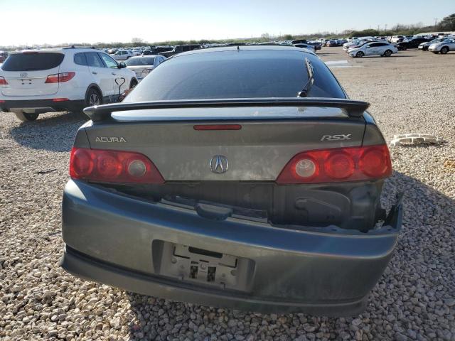 JH4DC54896S021091 - 2006 ACURA RSX GRAY photo 6