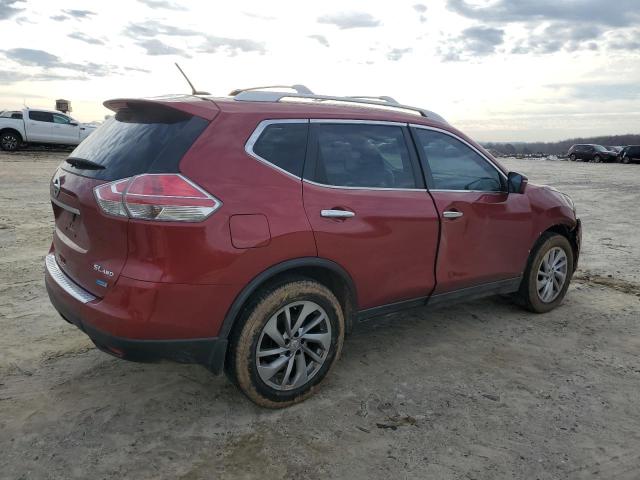 5N1AT2MV4EC788991 - 2014 NISSAN ROGUE S RED photo 3