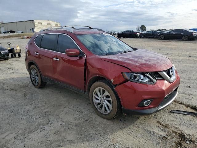 5N1AT2MV4EC788991 - 2014 NISSAN ROGUE S RED photo 4