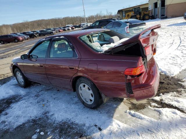 4T1BG22K31U059709 - 2001 TOYOTA CAMRY CE BURGUNDY photo 2