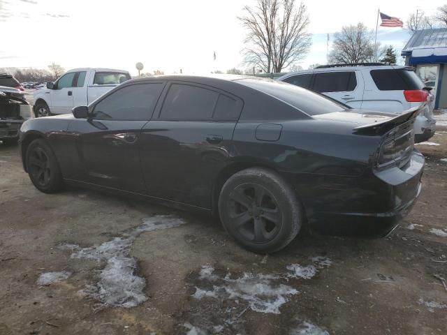 2C3CDXBG1EH254599 - 2014 DODGE CHARGER SE BLACK photo 2