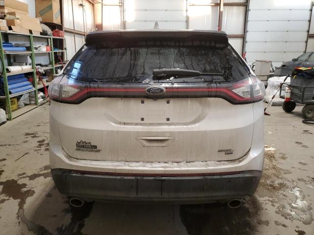 2FMPK4J84JBB46160 - 2018 FORD EDGE SEL WHITE photo 6