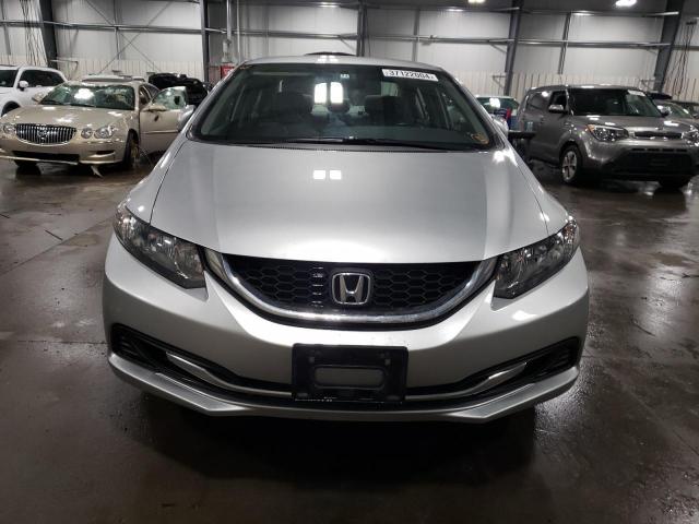 19XFB2F51FE101745 - 2015 HONDA CIVIC LX SILVER photo 5