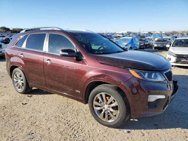 5XYKWDA2XBG147485 - 2011 KIA SORENTO SX BURGUNDY photo 4