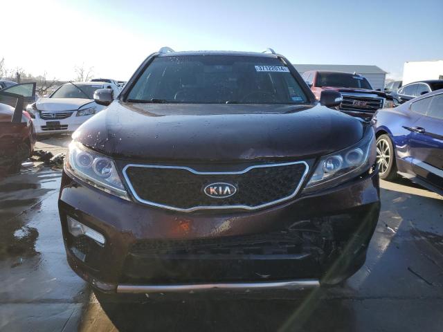 5XYKWDA2XBG147485 - 2011 KIA SORENTO SX BURGUNDY photo 5