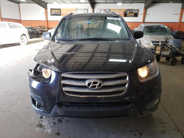 5XYZGDAG7CG146433 - 2012 HYUNDAI SANTA FE GLS BLACK photo 5